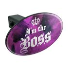 Oth.z001233 M Unbranded Im The Boss With Crown Oval Tow Trailer Hitch