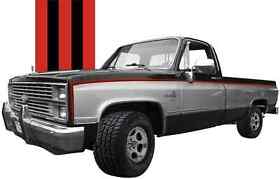 8491gmt5bobk Phoenix Graphix 5-band Body Stripe Kit 1984-1991 Chevy Or Gmc Full