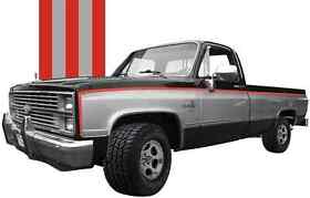 8491gmt5bosl Phoenix Graphix 5-band Body Stripe Kit 1984-1991 Chevy Or Gmc Full