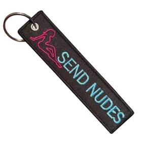 Pinstant 731873282780 Send Nudes Meme Phrase Funny Joke Humor Sexy Romance 5.1 X 1.2 Inches Mixed
