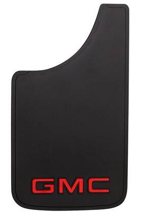 000545r01 Plasticolor Gmc Logo Easy Fit Mud Guard 11 Inch - Set Of 2
