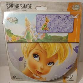 003668w01 Plasticolor Tinkerbell Windshield Shade Auto Fairy Disney Window 26 Inch X 57 Mystical Tink Nos