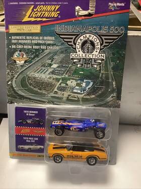 Playing Mantis 090733401014 1970 Oldsmobile Cutlass 442 Indy Pace 500 Car Convertible Al Unser Winning