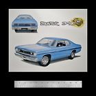 Plymouth Duster Valiant Dealer Art Print Poster