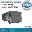 Pn-179-1-xd 4 Seasons Brand Deluxe Vent Rv Motorhome Camper Travel Trailer Cover 38 39 40 Class A B C