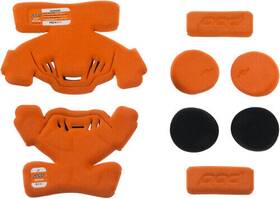 Kp410-009-ym Pod Mx K1 Knee Brace Pad Youth Set Orange Medium Left