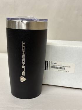 2833487 Polaris Slingshot Tumbler Stainless Steel 20oz Black 1 Oem #2833487 #m884