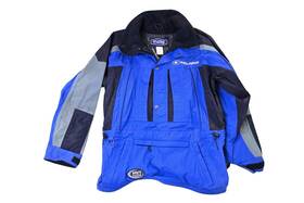 285212102 Polaris New Oem Blue/black Mountaineer Pullover Size S Nos