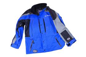 285311503 Polaris New Oem Blue/charcoal Mens Mountaineer Jacket Size M Nos