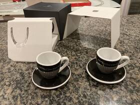 Wap.050.945.ok Porsche Design - Limited And Numbered 911 Espresso Set. Heres No. 1543 Of 5000