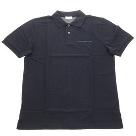 Wap-301-00m-0k-usa Porsche Genuine Drivers Selection Mens Navy Blue Polo Shirt