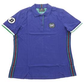 Wap-921-00l-0l-mrh Porsche Genuine Martini Racing Ladies Blue Polo Shirt