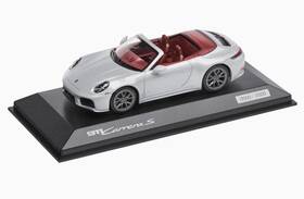 Wap0200220t911 Porsche 911 Carrera Cabriolet 992.2 1 43 Scale Model Car - Ice Grey Metallic