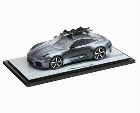 Wap0210230t911 Porsche 911 Carrera S 992.2 1 18 Scale Model Car - Black