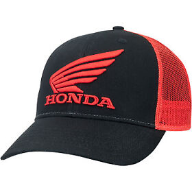 Np21a-h1825 Powertex Licensed Honda Classic Hat Black Red