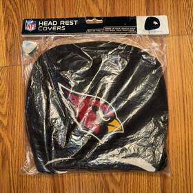 Promark 681620920116 Nfl Arizona Cardinals Headrest Cover Double Side Embroidered Pair