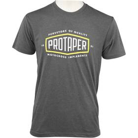 Ptpromo22sstee-2xl Protaper Logo Tee - Dark Grey 2x-large