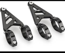 20876 Puig Set Of Flanges Supports For Universal Headlight 35-37 Cm