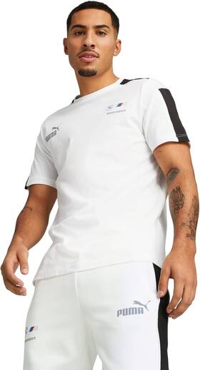 53811902 Puma Mens Standard Bmw M Motorsport T7 Tee X-large White 23