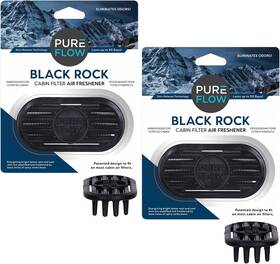 071505 Pureflow Cabin Filter Air Freshener With Odor Black Rock Pack Of 2