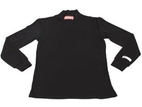 421992rqp Race Quip Underwear Top Sfi 3.3 Long Sleeve High Collar Black Small