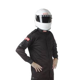 111006rqp Racequip 111 Series 1-layer Fire Suit Jacket Black Xl