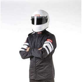 121005 Racequip Black Sfi-5 Jacket - Large