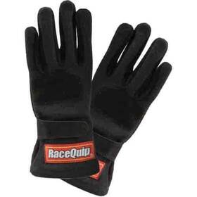 3550090 Racequip Racing Gloves Sfi 3.3/5 Certified Kids Xx-small Black