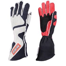 359102rqp Racequip 359 Series Outseam Race Gloves Red Small