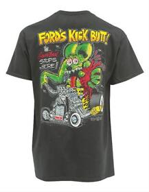 Bfkb3x Rat Fink Fords Kick T-shirt