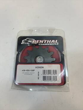 520-13gp Renthal 490503 Pinion Attack Transmission Front With Mudgrooves 13 Dientes 439