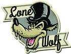 Rgg079 Retro Go Lone Wolf Top Hat Cartoon Hot Rod Collectible