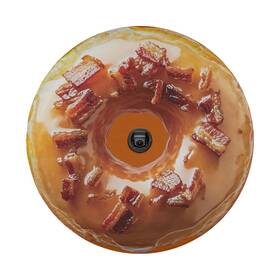 Mchz2366 Roadguard Covers Glazed Maple Bacon Donut Spare Tire Cover With Backup Camera Hole Option