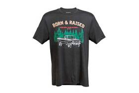 Rough Country 840269906688 T-shirt Born And Raised Black Md - 84081mm