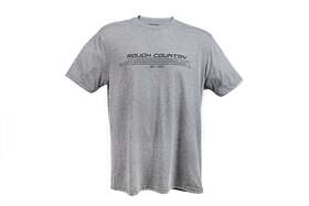 84077sm Rough Country T-shirt Horizontal Tread Grey Sm -