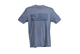 840792x Rough Country T-shirt American Flag Blue 2xl -
