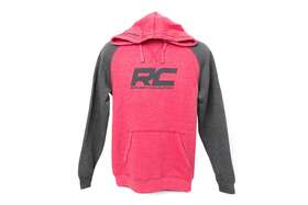 84083sm Rough Country Hoodie Heater Red/gray Sm -