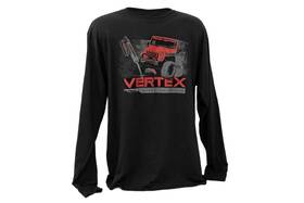 840902xl Rough Country T-shirt Long Sleeve Vertex Black 2xl -