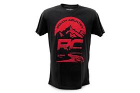84092md Rough Country T-shirt Rc Mountains Black Md -