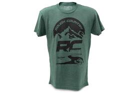 84094md Rough Country T-shirt Rc Mountains Forest Green Md -