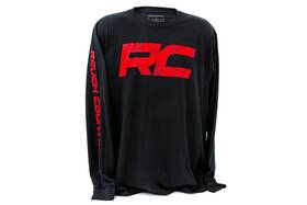 840993xl Rough Country Long Sleeve Rc Tread Black 3xl -