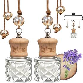 Dc-244 Royaroma Hanging Car Air Freshener 2-pack Essential Oil Diffuser
