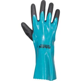 Sas.6701701 S.a.s./survivair Chem Defender Pvc Chemical Resistant Gloves S/m