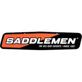 15798 Saddlemen Metal Sign - 24 Inch X 5-1/2 Black/orange