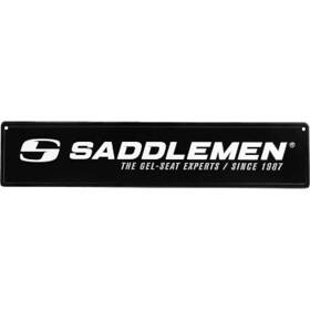 15799 Saddlemen Black And White Metal Sign 24 Inch X 5-1/2
