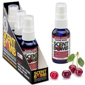 Scent Bomb 857427007651 Air Freshener Spray 1 Ounce Pack Of 4 Black Cherry