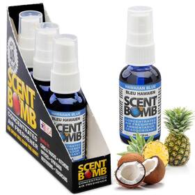 Scent Bomb 857427007682 Air Freshener Spray Long-lasting Odor 1 Fl Oz Pack Of 4 Blue