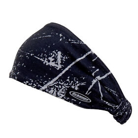 Dz02-1009 Schampa Technical New Black And White Fusion Doo-z Headband 14-1261
