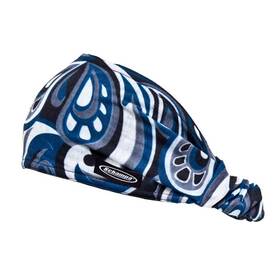 Dz02-1016 Schampa Technical Wear 14-1263 New Blue And White Mini Doo-z Headband