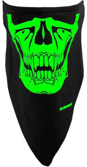 Vng008-glob Schampa Half-face Stretch Mask Vampire Glow Black 2503-0242